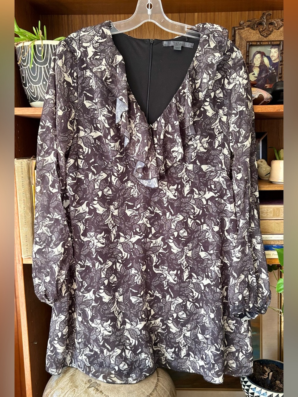 IT Collection - Guess Romantic WhimsiGoth Ruffle Dress XL